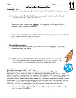 atmosphere remediation