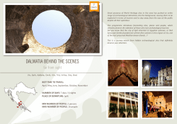 dalmatia behind the scenes