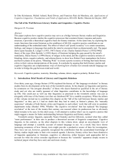 This Paper - Neuro Humanities Studies