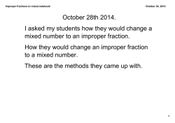Improper fractions to mixed.notebook