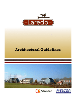 Architectural Guidelines