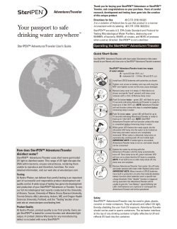 Adventurer - Traveler_mini - manual - english