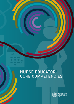 nurse educator core competencies