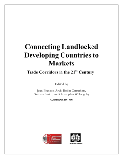 Connecting Landlocked Developing Countries
