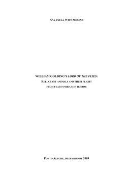 Golding`s Lord of the Flies - Reluctant Animals and their