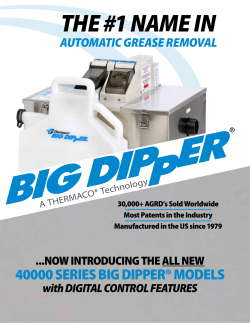 Big Dipper Brochure