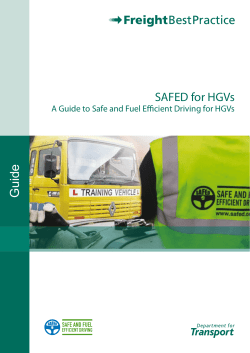 SAFED for HGVs