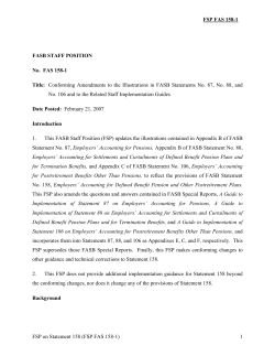 FSP FAS 158-1