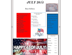 JULY 2015 - Bowerston Public Library