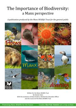 A Manx Perspective - Manx Wildlife Trust