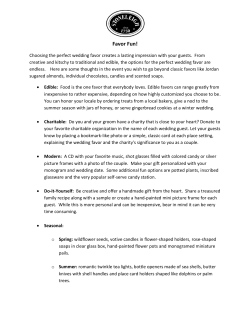 Favor Fun! - Stoneleigh Golf Club