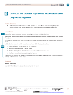 Lesson 19 - EngageNY