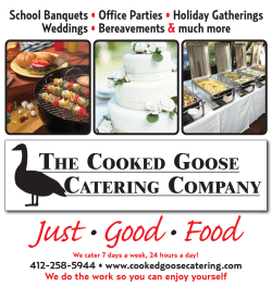 School Banquets &bull; Office Parties &bull; Holiday Gatherings Weddings
