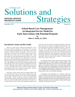 School-Based Case Management