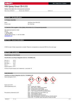 PDF Material safety datasheet CB-G EG, CM 730