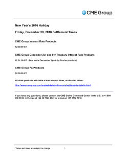 New Year`s 2016 Holiday Friday, December 30, 2016 Settlement