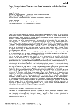 Precise Characterization of Structure-Borne Sound Transmis