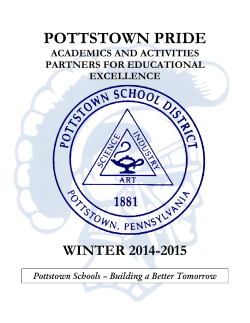 Pottstown Pride Winter 2014-15