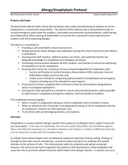 Protocol - Nash-Rocky Mount School District