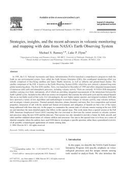 Strategies, insights, and the recent advances in volcanic monitoring