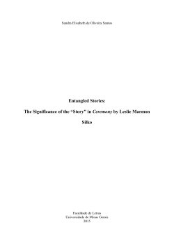 Entangled Stories: The Significance of the &ldquo;Story&rdquo;