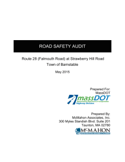 Barnstable - Route 28 at Strawberry Hill Road