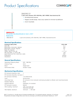 Product Specifications