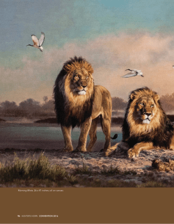 Morning Mists, 26 x 47 inches, oil on canvas