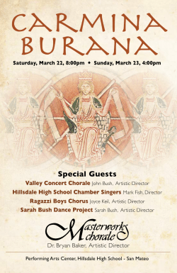 Special Guests - Masterworks Chorale