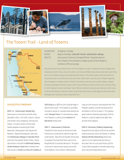 The Totem Trail - Land of Totems - Aboriginal Tourism Association of