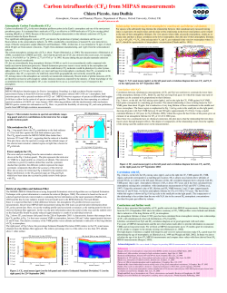 Carbon tetrafluoride (CF4) from MIPAS measurements