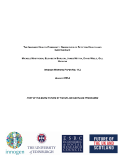Innogen Working Paper 112 - Draft