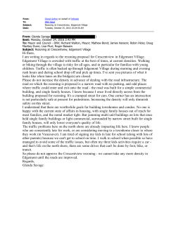 Hi there, I am writing in regards to the rezoning proposal for