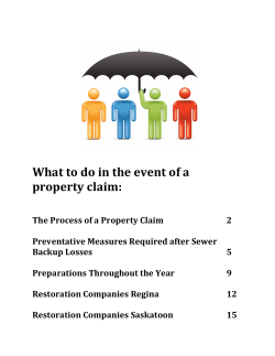 Claim Information Booklet