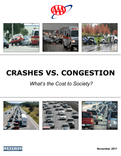 Crashes vs. Congestion