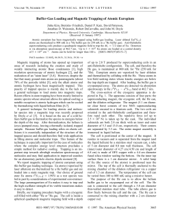 Buffer-Gas Loading and Magnetic Trapping of Atomic Europium