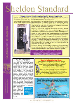 Issue Number 315 - 16 January 2015