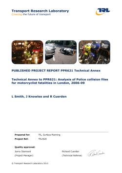 Technical Annex - Transport for London