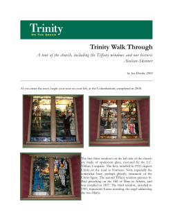 A Walk through Trinity Church
