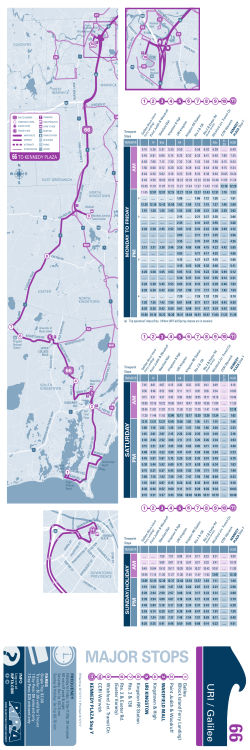 Route 66 schedule - Effective 12/24/16 Color