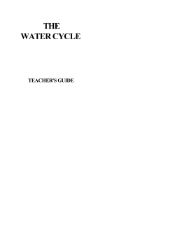 the water cycle - Discovery Education