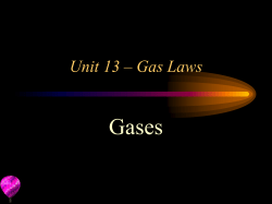 Gas Laws