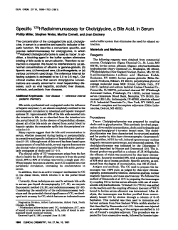 Specific 1251-Radioimmunoassayfor