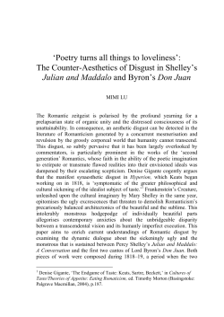 Poetry turns all things to loveliness