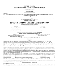 toyota motor credit corporation