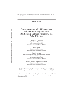 Fontaine, J. R. J., Duriez, B., Luyten, P., Corveleyn, J