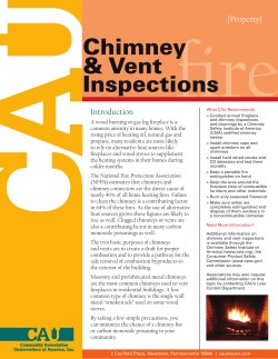 Chimney Safety - Smith Insurance Associates