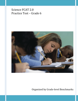 6th Grade Practice Booklet