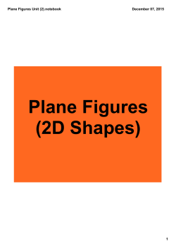 Plane Figures Unit (2).notebook