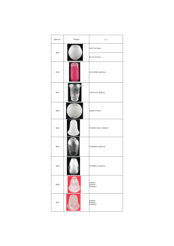 Item no. Picture Size